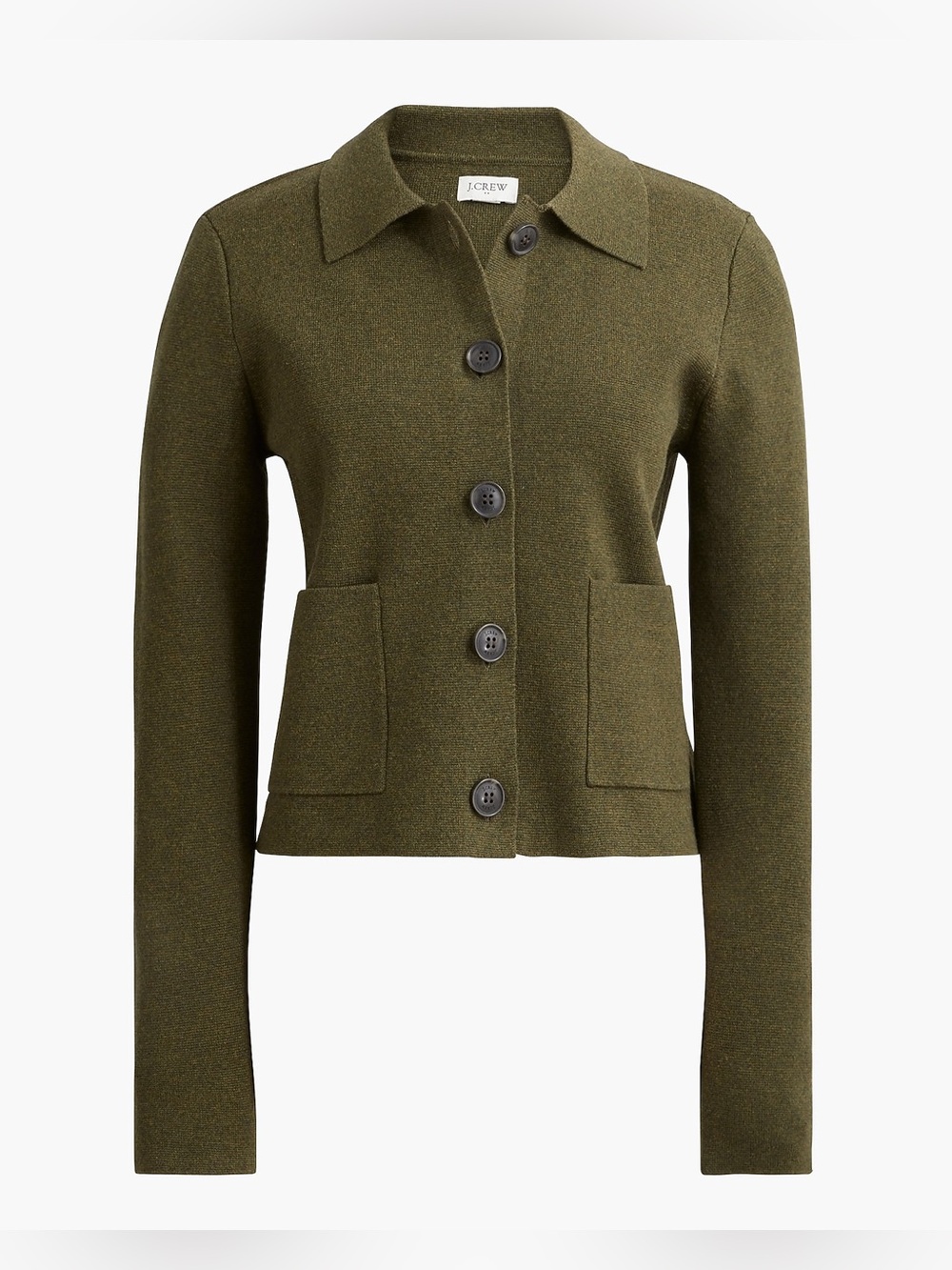 J.Crew Olive Green Cardigan - Picture 5 of 5